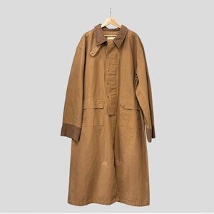 Scully cotton canvas duster chore jacket/trench